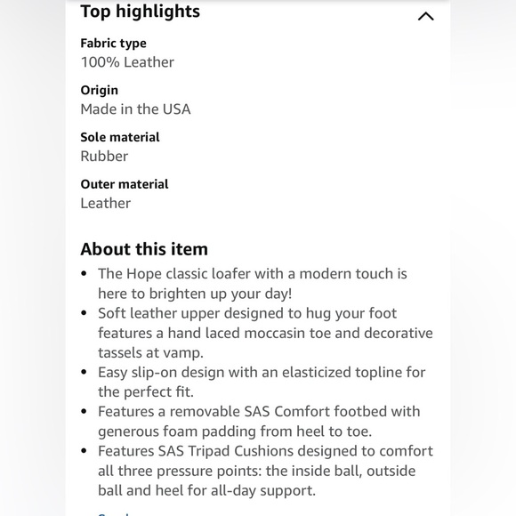 SAS Hope Onyx loafers shoes suede leather 10N black - Picture 8 of 8